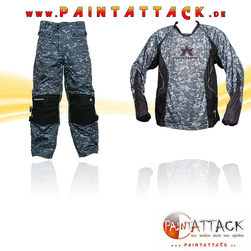 Annex SPARSET Paintball Pants / Hose & Trikot / Jersey DIGI CAMO BLACK
