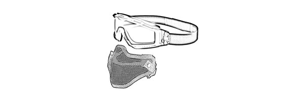 Schutzbrillen & Gitterschutz