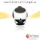 GI Sportz Pulse RDR Radar Paintball Loader / Hopper mit integriertem Chrony / Chrono - WEIß / WHITE