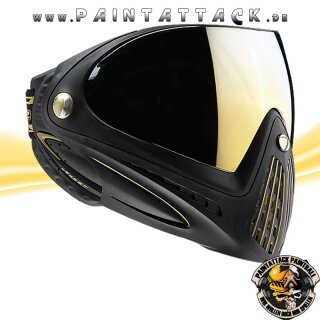 DYE I4 Paintball Maske Invision 4 Thermal SCHWARZ - GOLD