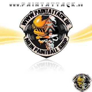 Paintattack Paintball Aufkleber / Sticker - Motiv 1