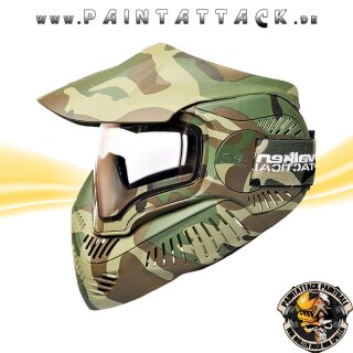 Paintball Maske Annex MI-7 thermal Woodland camo