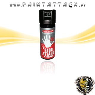 Perfecta Pfefferspray Stop Attack Xtreme ballistischer Strahl 15% OC 50 ml Tierabwehr-Spray