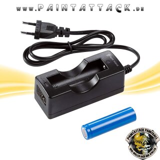 Walther Batterieladegerät mit Akku für Taschenlampe MGL1100X2