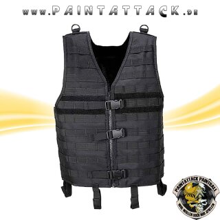 Molle Weste Modular System tactical - schwarz