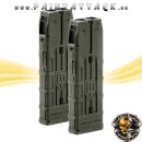 Dye Dam Tactical Magazin - 20 Schuss 2er Pack olive dusted