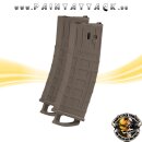 Tippmann TMC Magazin Mag-Fed Mags Doppelpack Tan