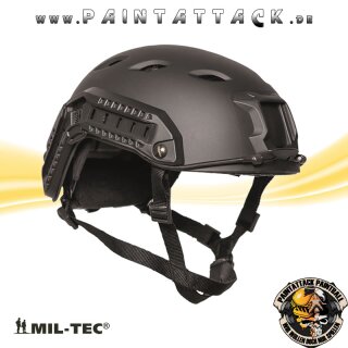 US Helm Paratrooper Fast mit Rail Mil-Tec schwarz