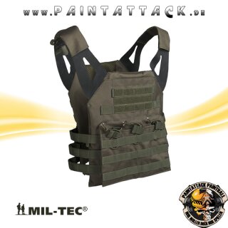 Mil-tec Plate Carrier Weste GEN. II Oliv