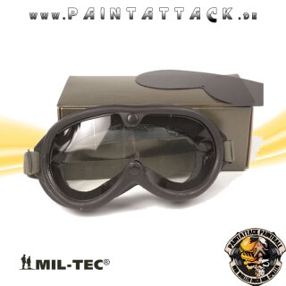 US Staubschutzbrille M44 mit 2 Gläsern - Klar & Getönt