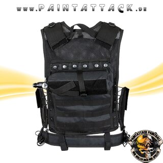 Paintball Weste New Legion Tactical Vest Carrier Schwarz