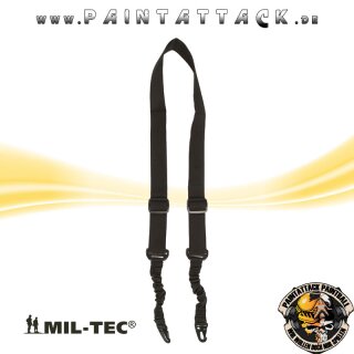 Tactical Tragegurt mit Bungee 2-Point Mil-tec Schwarz