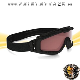 Oakley SI Ballistic Goggle Halo Matte Black /TR45 Titanium Iridium Ballistische Schutzbrille
