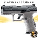 Walther PPQ M2 T4E Tungsten Gray Mag Fed Paintball Pistole - RAM Waffe