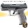 Walther PPQ M2 T4E Tungsten Gray Mag Fed Paintball Pistole - RAM Waffe