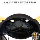 Taktischer Helm mit Thermalglas und Mesh Gitterschutz für Paintball und Airsoft schwarz