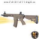 Tippmann Recon AEG CQB 9,5 Zoll mit M-Lok Shroud 6mm BB Airsoft Gewehr TAN