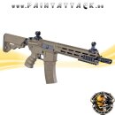 Tippmann Recon AEG CQB 9,5 Zoll mit M-Lok Shroud 6mm BB Airsoft Gewehr TAN