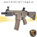 Tippmann Recon AEG Shorty 6 Zoll mit M-Lok Shroud 6mm BB Airsoft Gewehr TAN