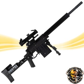 Carmatech SAR-12 SUPREME Complete Paintball Sniper Scharfschützengewehr Magfed (Gen. 4)