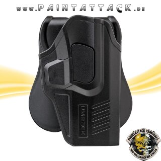 Holster für GLOCK 17 und T4E TPM1 Umarex Schnellzieh-Holster Mod.1