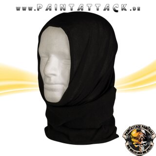 Multifunktionstuch Headgear PES Fleece Schwarz