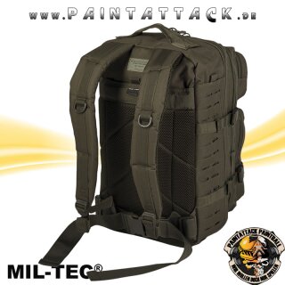Rucksack mit Molle-System US Assault LG, Laser-Cut Mil-Tec oliv