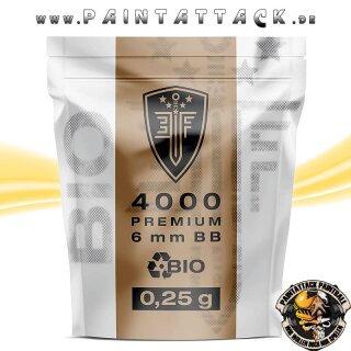 Elite Force Bio airsoft 6mm BB’s 0,25g 4000 Stück Softair-Kugeln