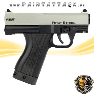 First Strike FSC Compact Magfed Paintball Pistole Limited Edition - Silver Black