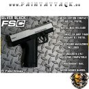 First Strike FSC Compact Magfed Paintball Pistole Limited Edition - Silver Black