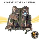 Paintball Weste New Legion Tactical Vest Carrier Woodland...