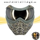 VForce Grill Paintball Maske - SE Circuit Camo Earth mit Quicksilver Thermal Glas