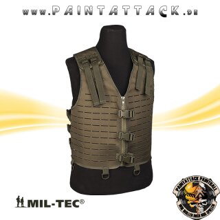 Mil-Tec Taktische Weste Plate Carrier Generation II oliv kaufen bei ASMC