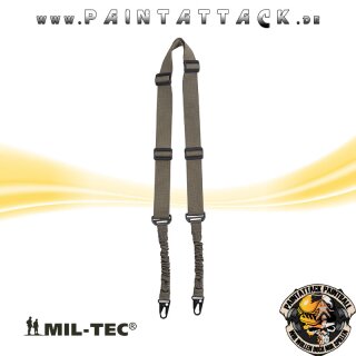 Tactical Tragegurt mit Bungee 2-Point Mil-tec Oliv