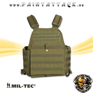 Plate Carrier Weste oliv Molle