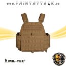 Plate Carrier Weste coyote Molle
