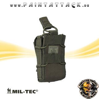 Magazintasche open top single Molle oliv