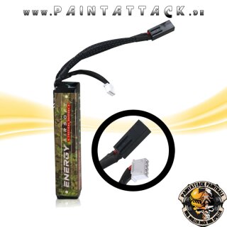 Airsoft  Li-Po  Akku 11,1V 1300 mAh 25C Solo 1 Energy Airsoft Batterie