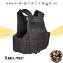 Laser Cut Carrier Weste tactical PRO schwarz