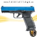 T4E TPM1 Umarex Magfed Paintballpistole .43 Cal schwarz - blau