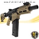 Valken M17 CQC tan - schwarz Mag-Fed Paintball Markierer