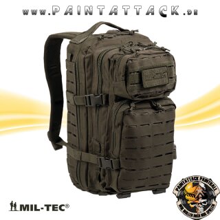 Rucksack mit Molle-System US Assault SM, Laser-Cut oliv