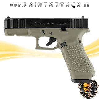 GLOCK 17 Gen5 9mm P.A.K Battlefield Green Gaspistole - Schreckschusspistole