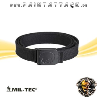 Gürtel Skull 40mm schwarz - Totenkopf Hosengürtel