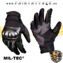 Taktischer Einsatzhandschuh Gen II Handschuh mit Leder schwarz