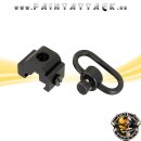 QD Sling Mount mit Push Button Trageriemen Halterung mit Schnellverschluss Sling Swivel Mount