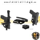 Glock Bodykit Recover 20/21 Stabilizer Komplettkit inkl. Holster für 10 mm / .45 ACP, schwarz, Kompatibilität C