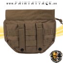 Drop Down Pouch für taktische Westen - coyote Tan