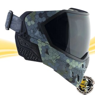 Empire EVS Paintball Maske Hex Camo Limited Edition mit 2 Maskengläsern  (Clear und Ninja)