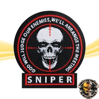 Sniper Textil Patch für Airsoft- und Paintball-Scharfschützen